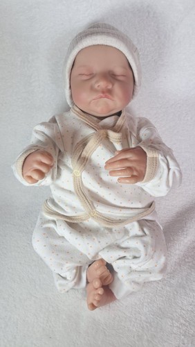 Reborn baby puppe - reborn, silikon
