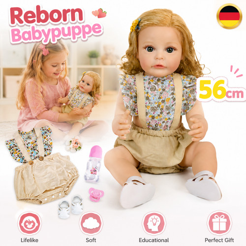 56cm reborn babypuppe - 56cm,