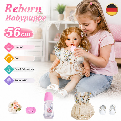Realistische reborn babypuppe - realistische,